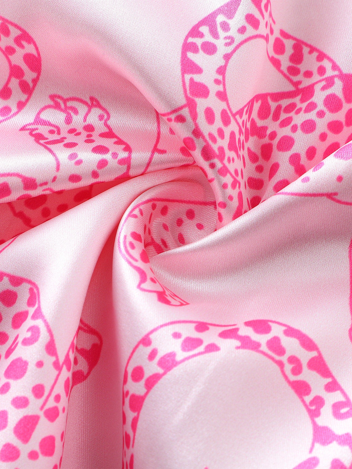 Pink Panther Satin Set (Camisole Nightdress Set)