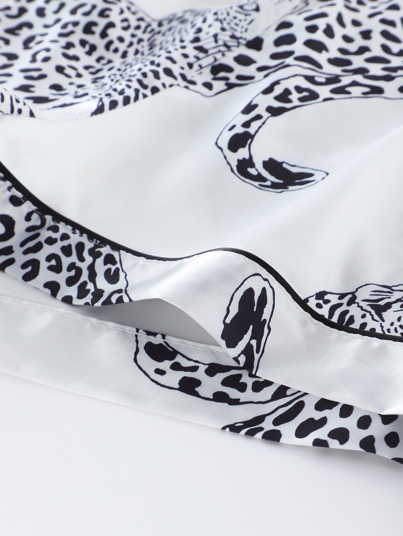 Wild Elegance Satin Set (Camisole Nightdress Set)