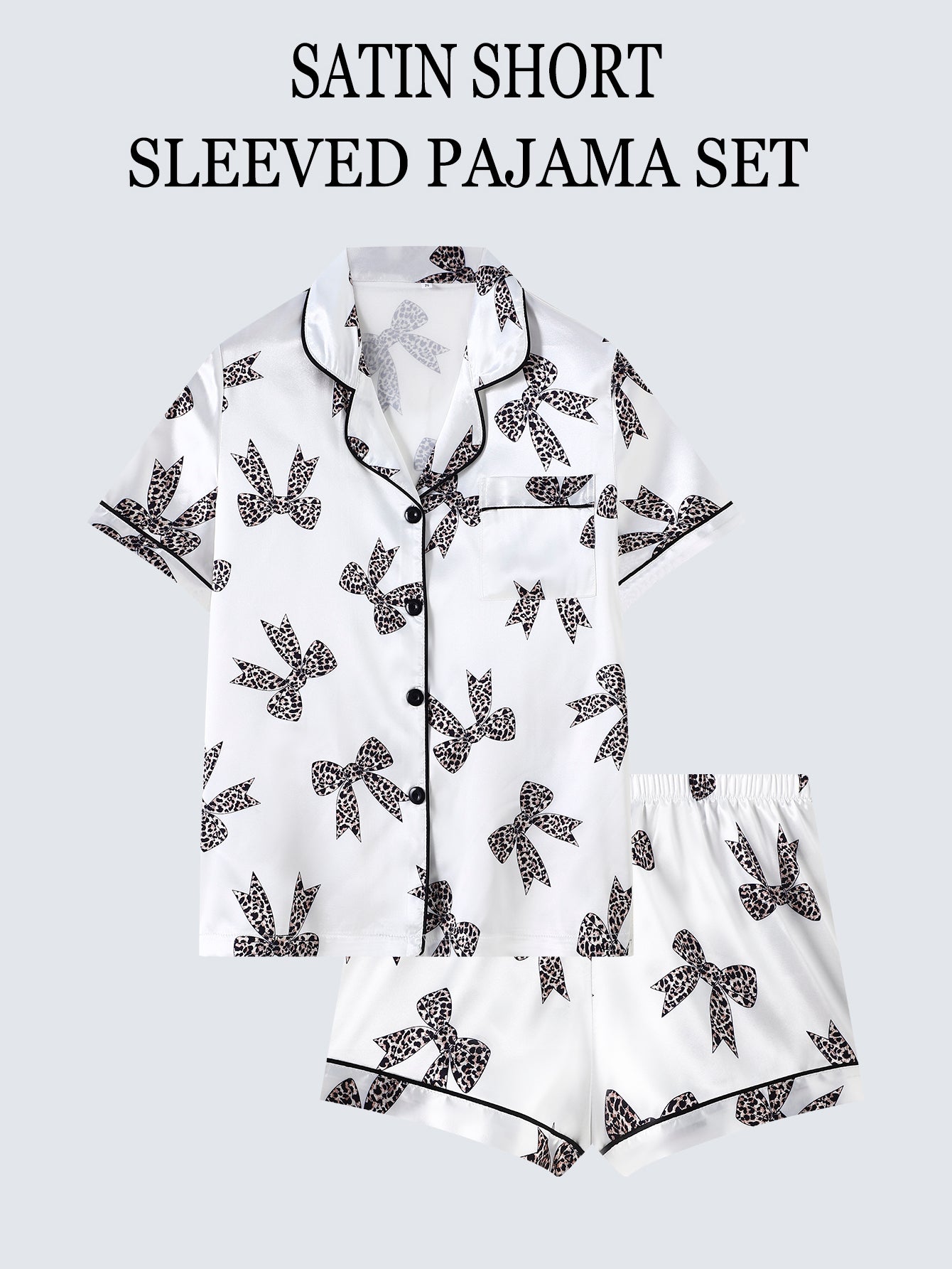 Moonlight Serenade Satin Pajama Set