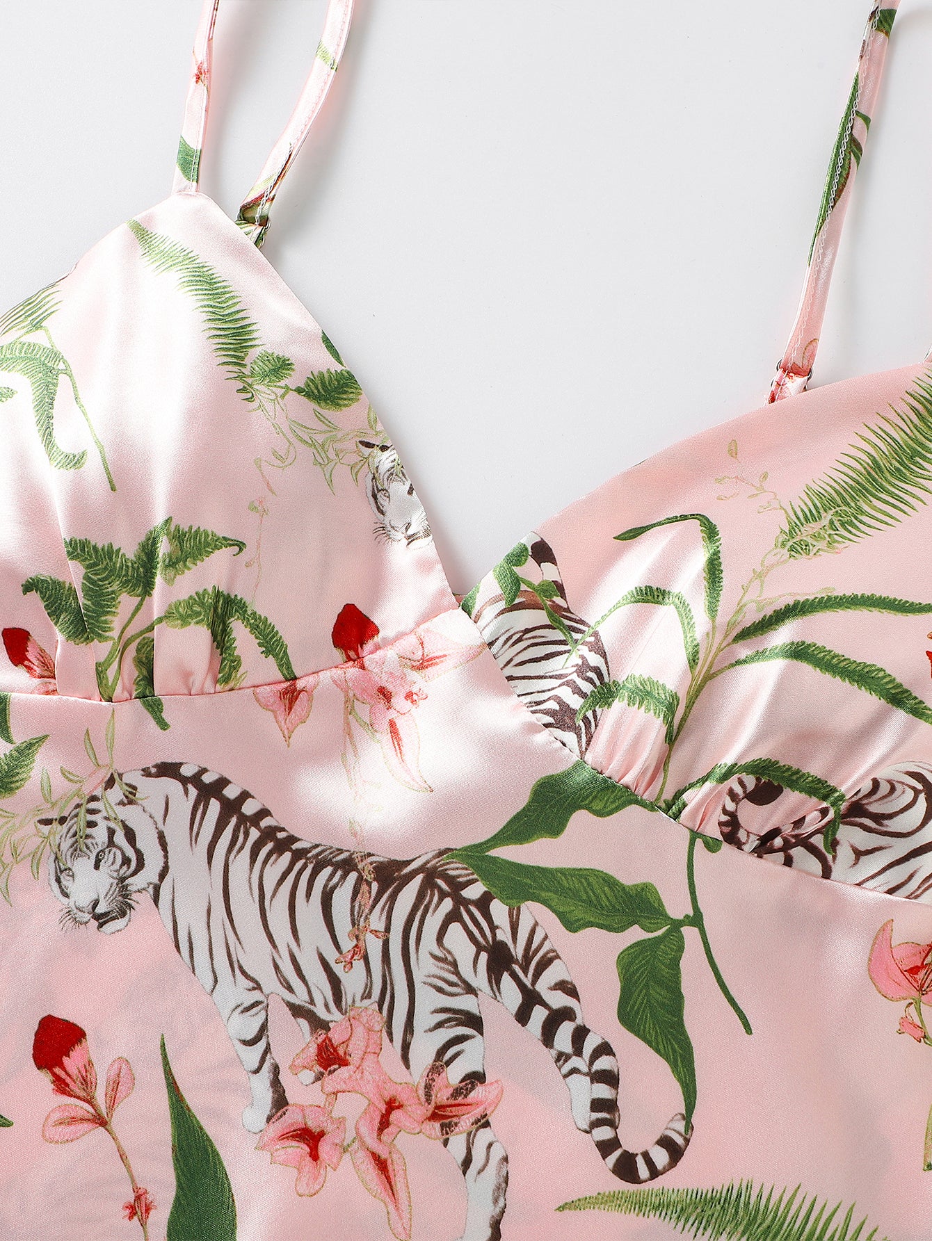 Whisper Satin Pajama Set (Camisole Nightdress Set)