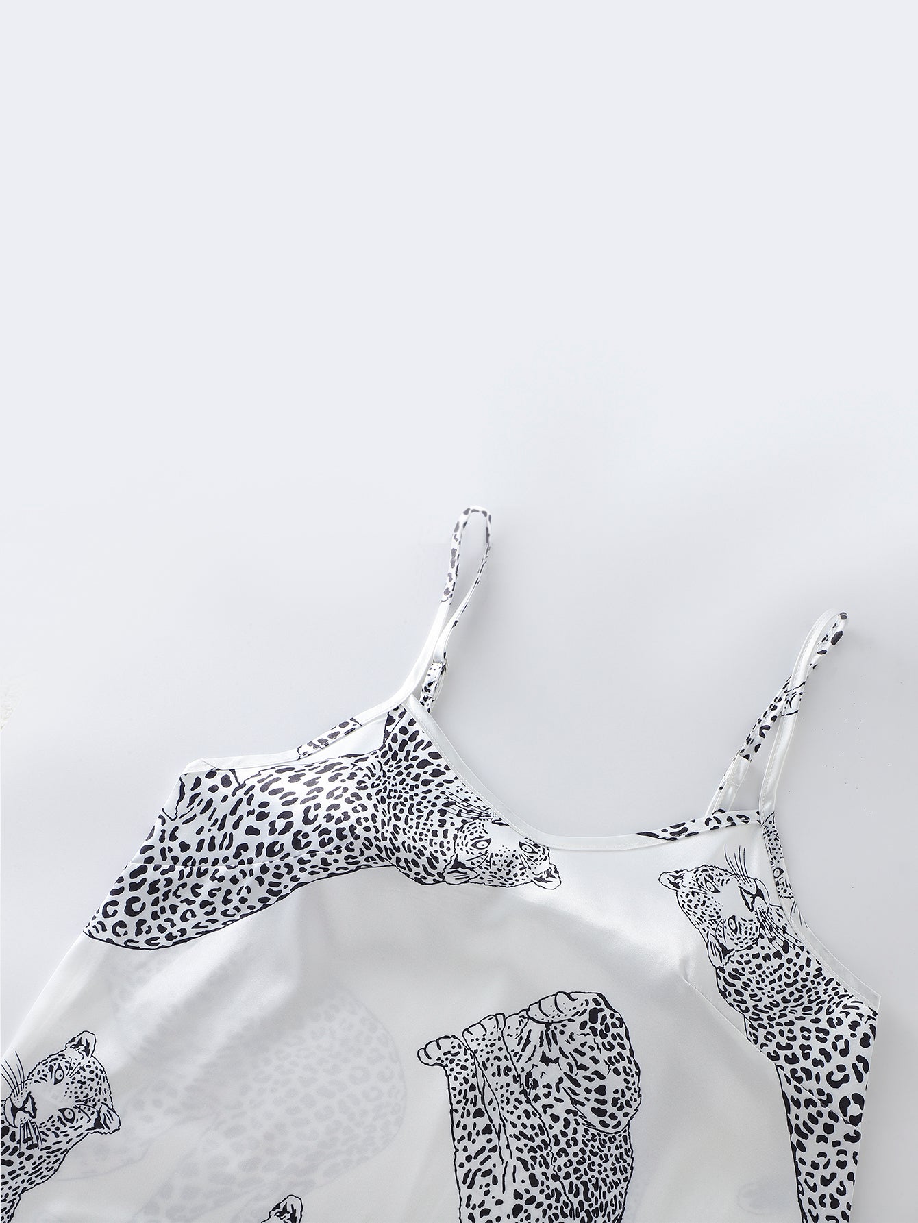 Wild Elegance Satin Set (Three pieces Set)