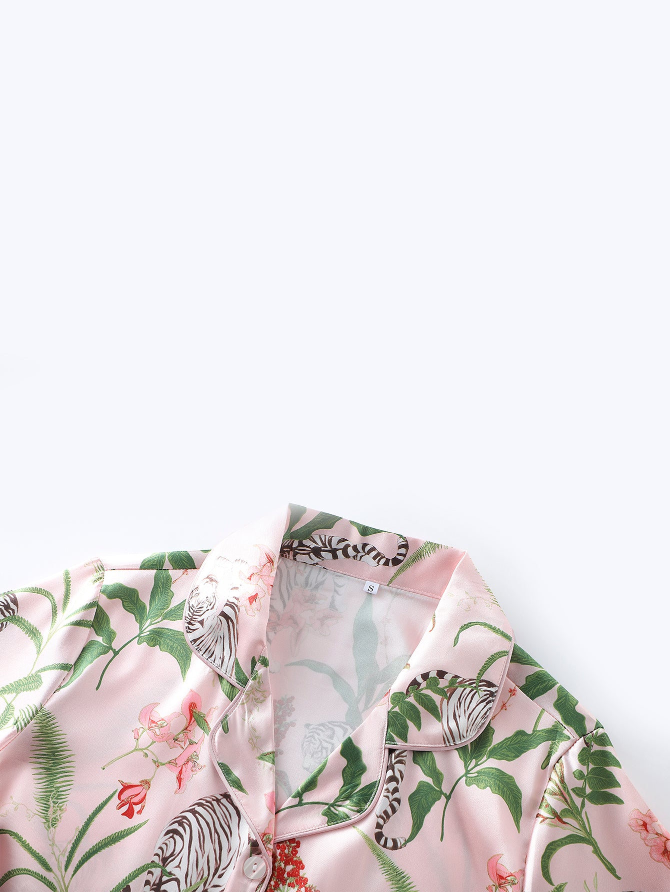 Silk Whisper Satin Pajama Set (Short Sleeve & Shorts Set)