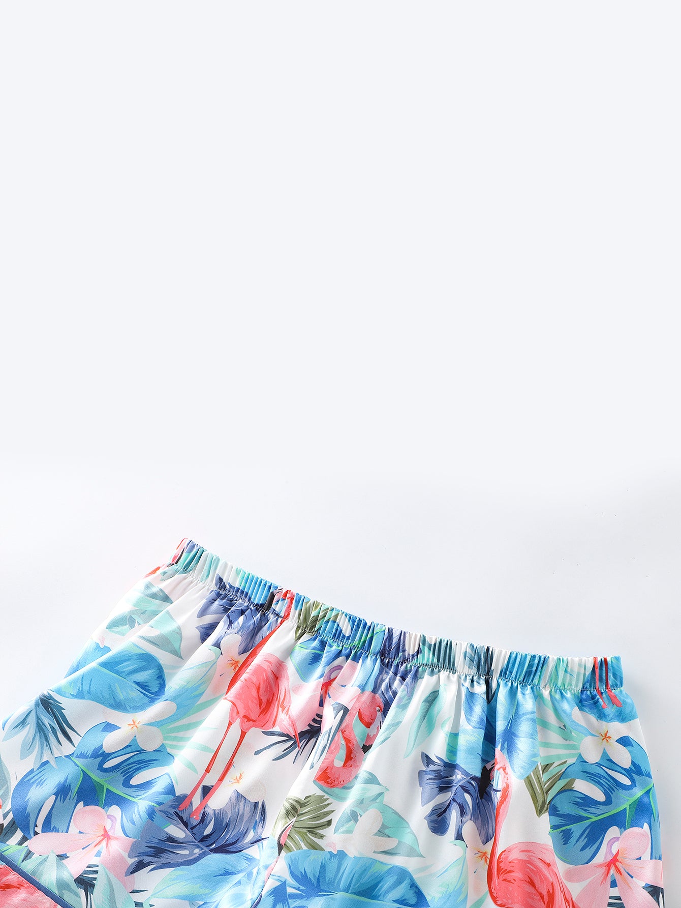 Breeze Bliss Satin Pajama Set (Short Sleeve & Shorts Set)