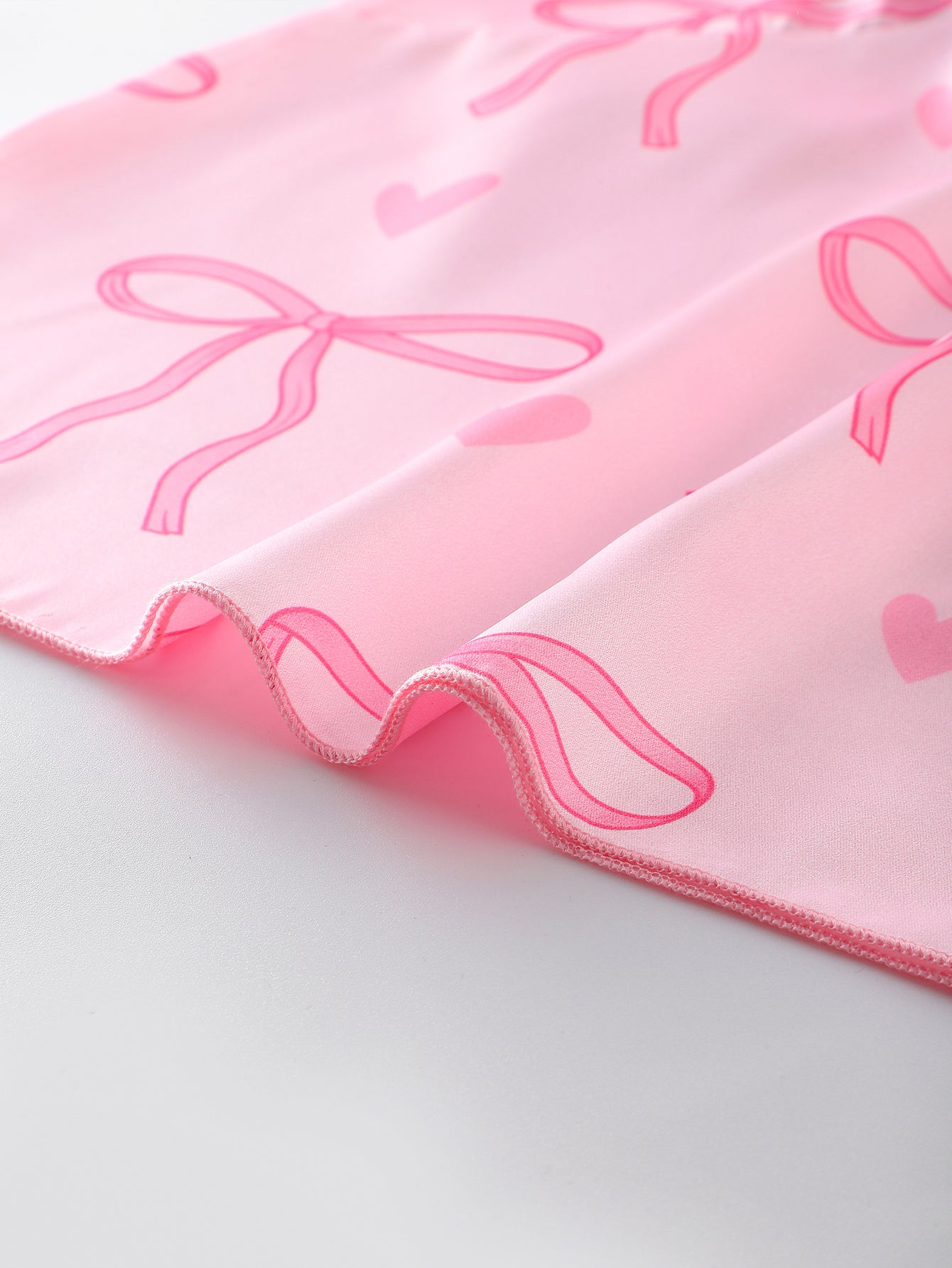 Vintage Charm Susender Pajama Set