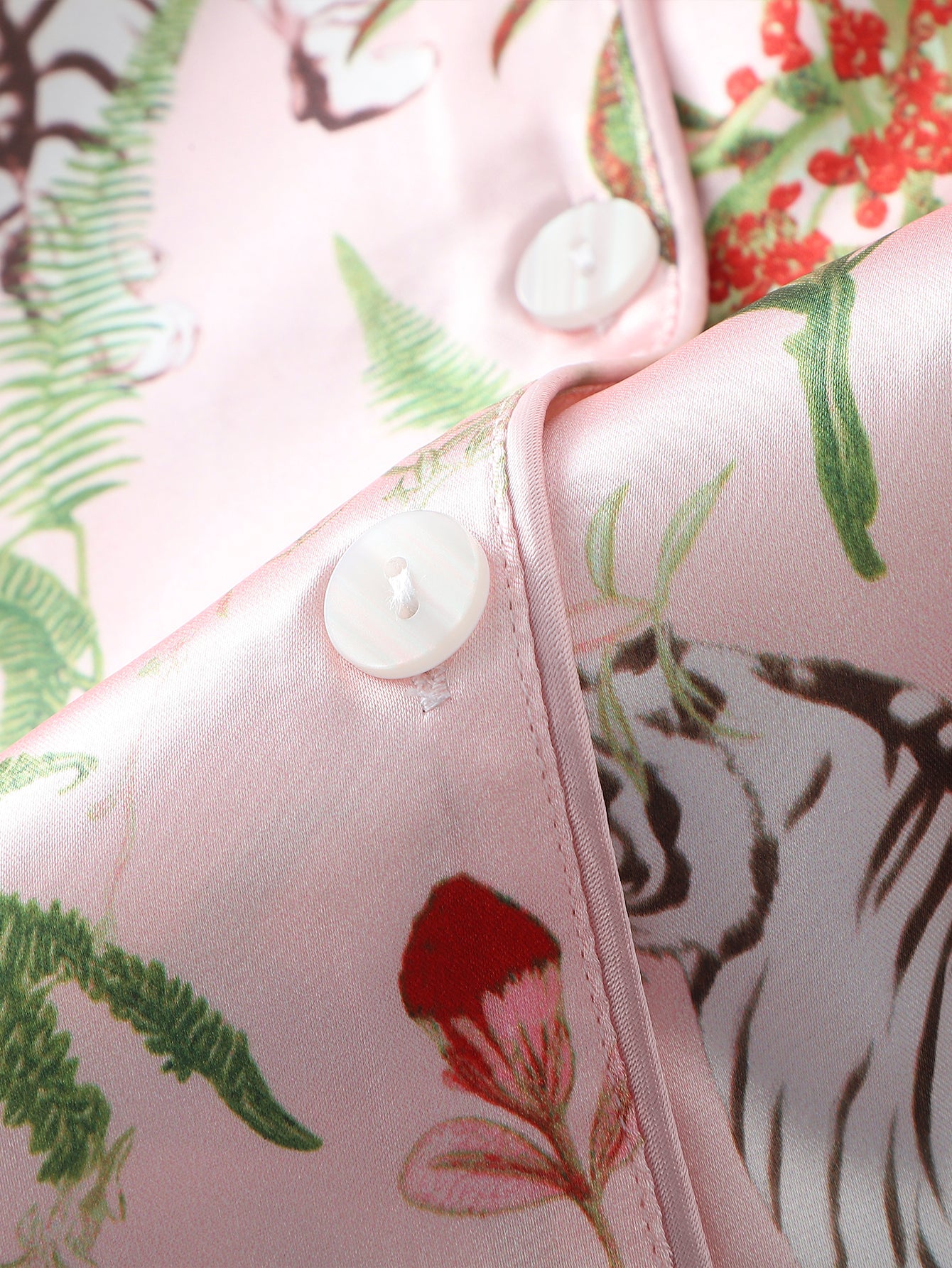 Silk Whisper Satin Pajama Set (Short Sleeve & Shorts Set)