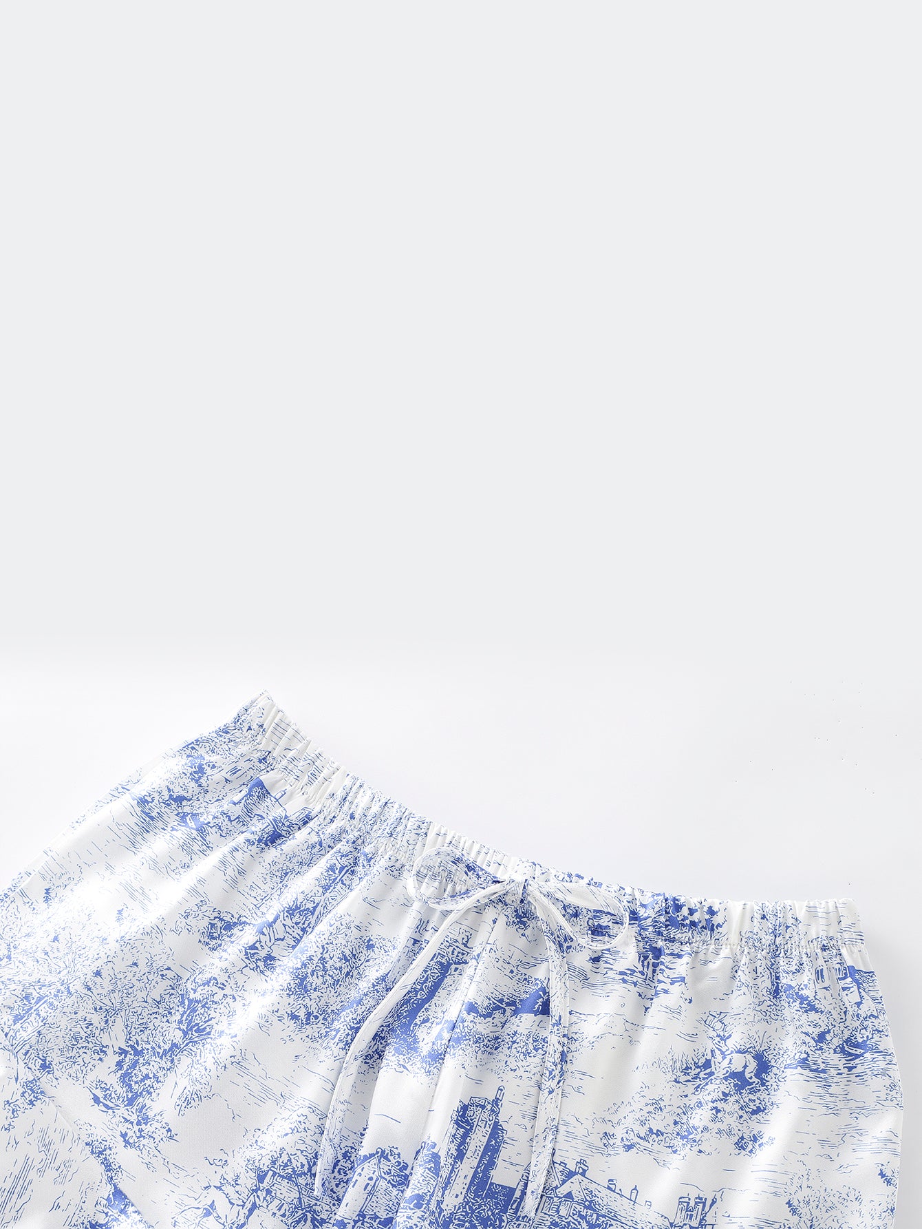 Luxe Short-Sleeve Lounge Set (Three pieces set)