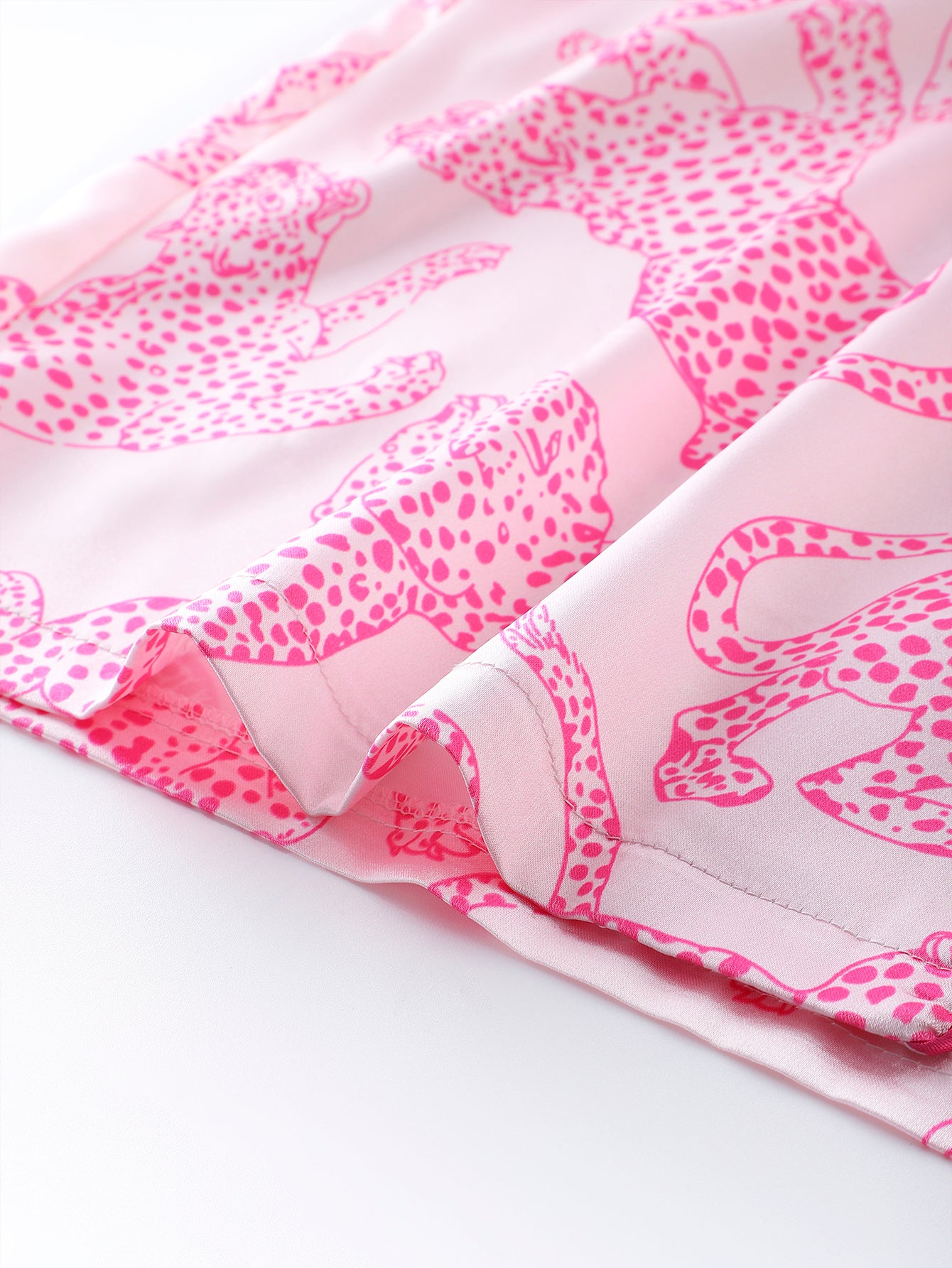 Pink Panther Satin Set (Camisole Nightdress Set)