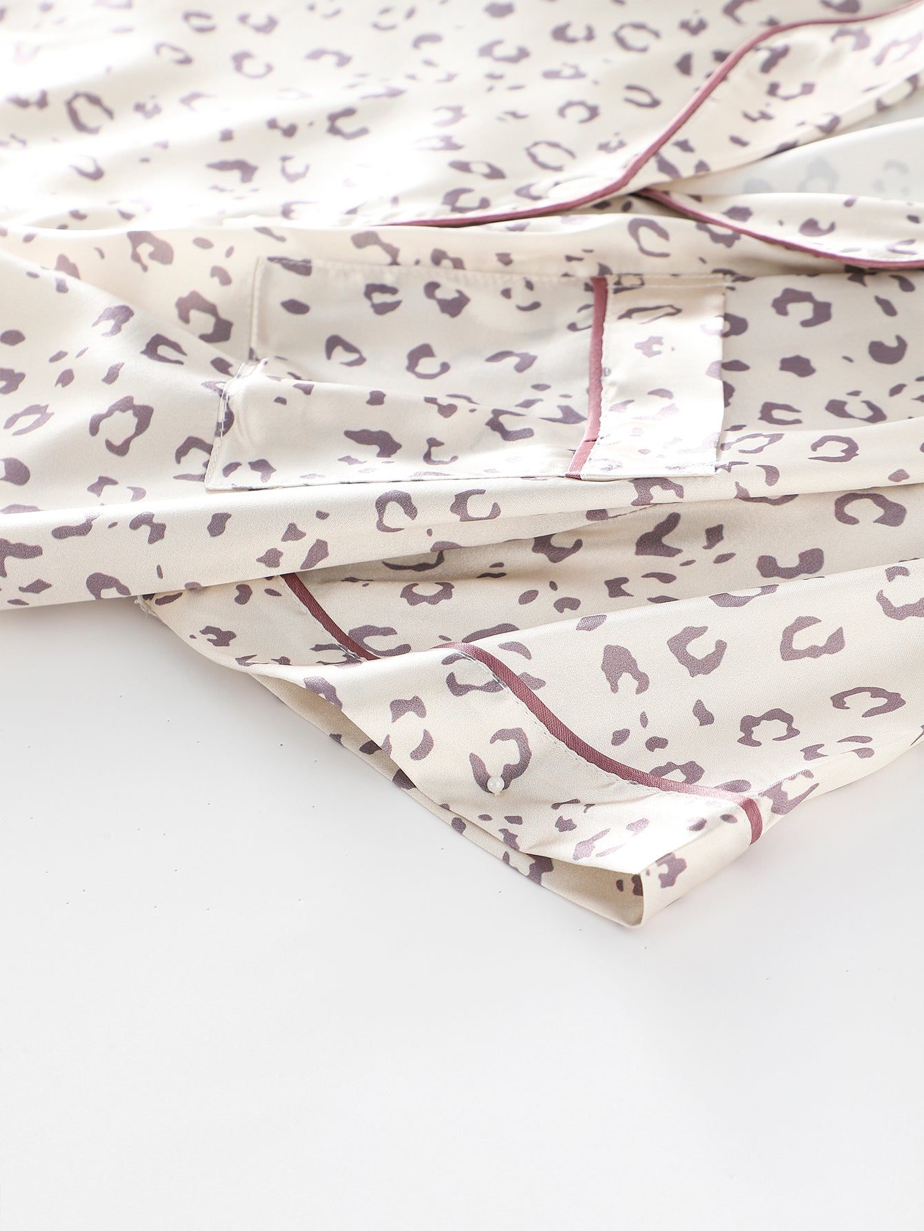 Celeste Satin Cloud Pajama Set