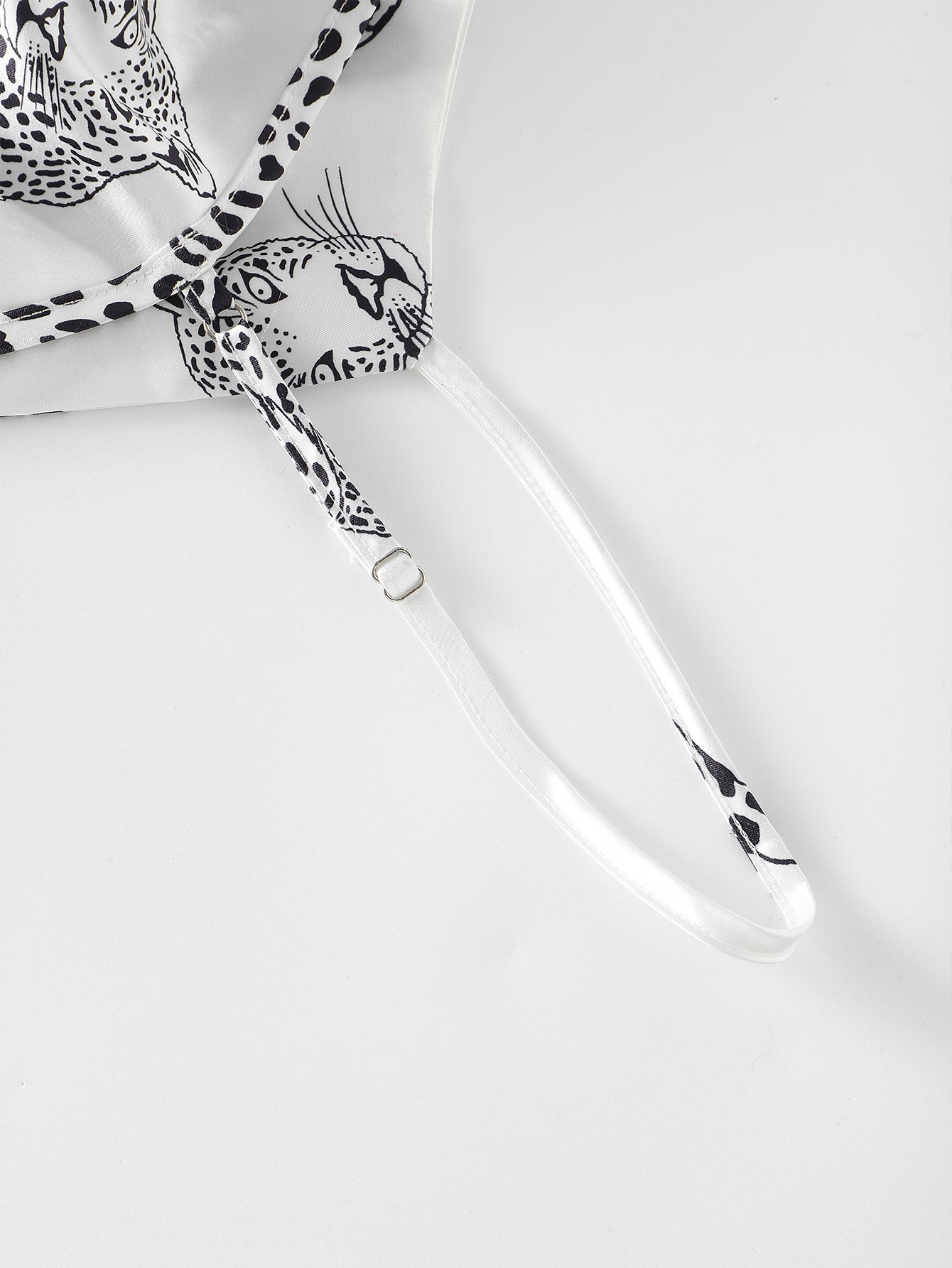 Wild Elegance Satin Set (Camisole Nightdress Set)