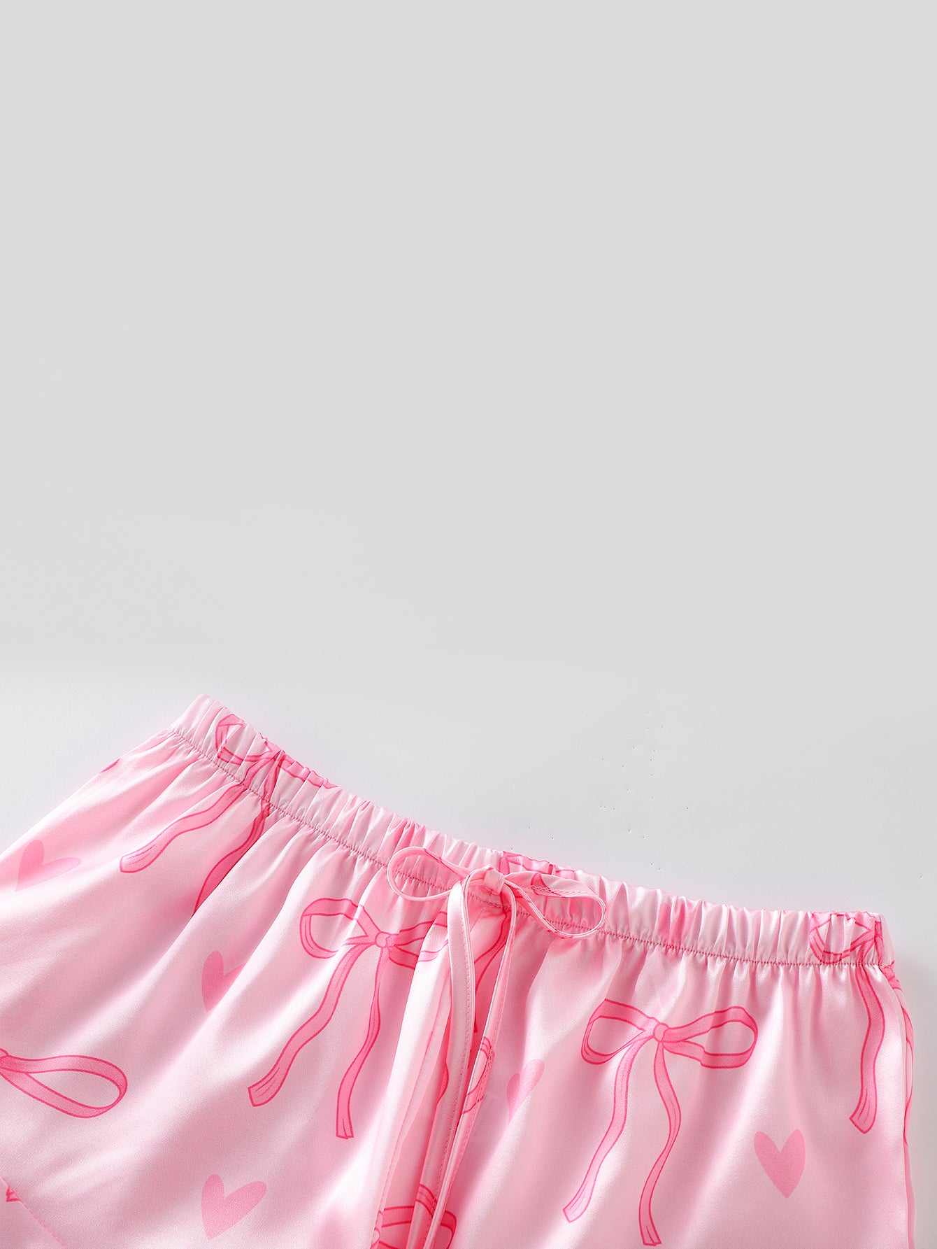 Vintage Charm Susender Pajama Set