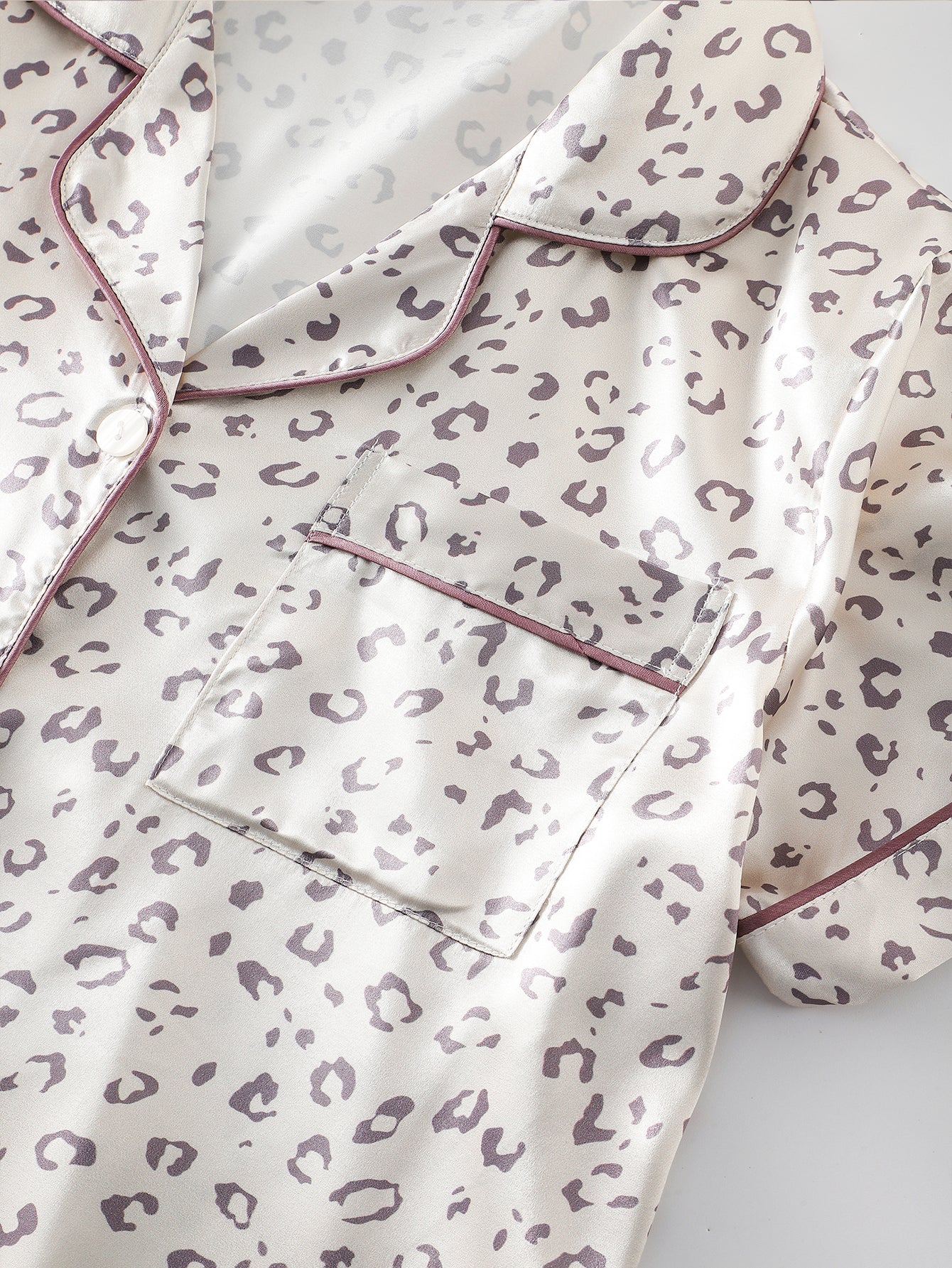 Celeste Satin Cloud Pajama Set