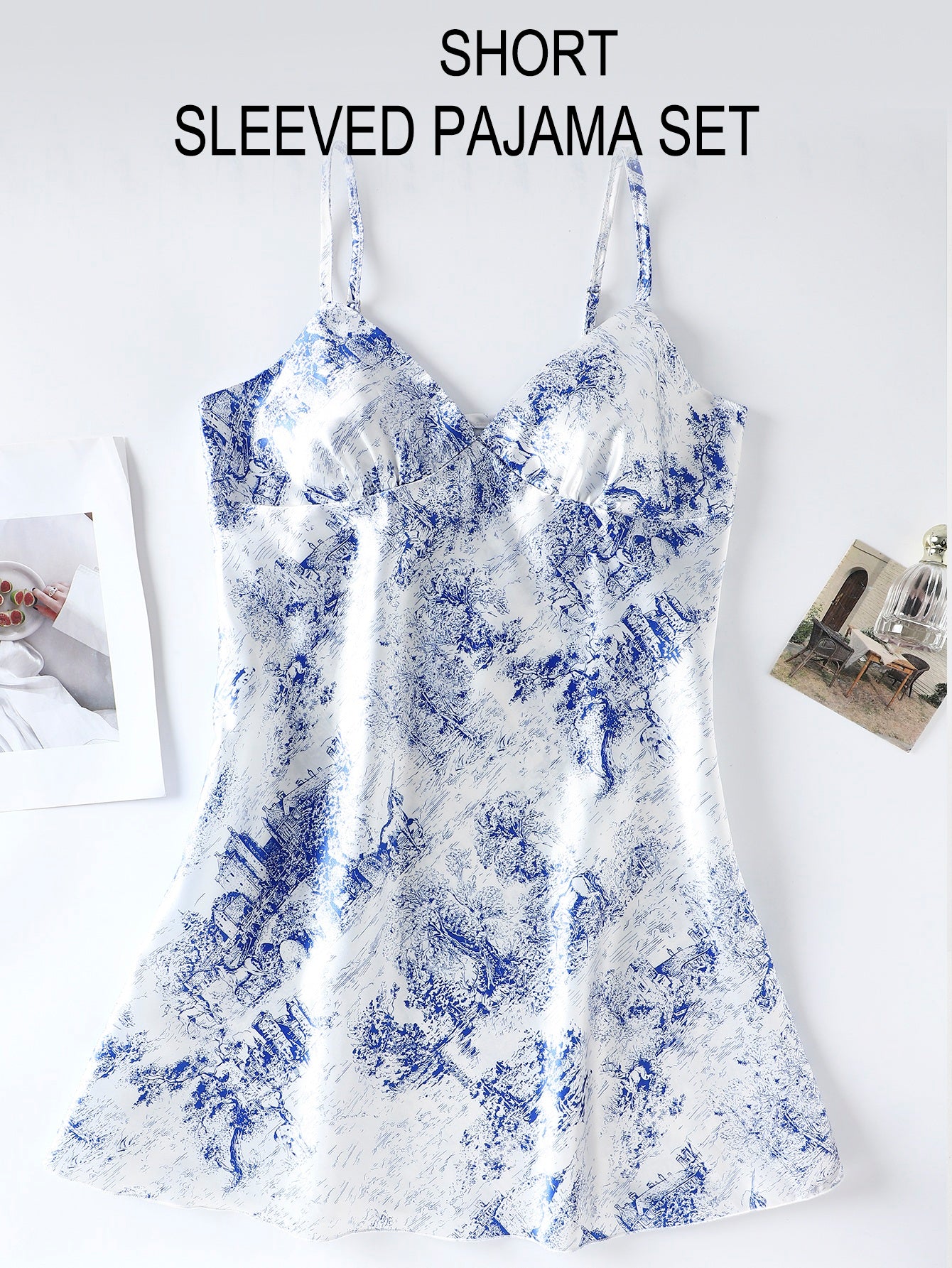 Luxe Short-Sleeve Lounge Set