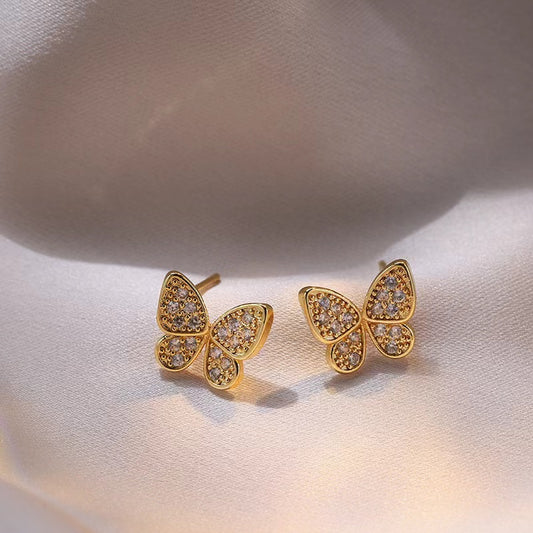 Butterfly Diamond Earrings